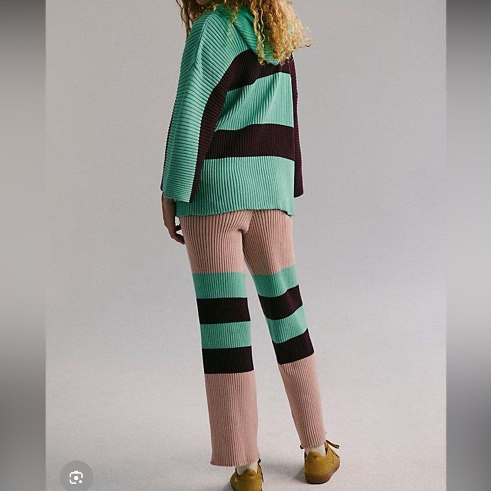 Free People Free-EST Kami Sweater Set in Green - Picture 3 of 8